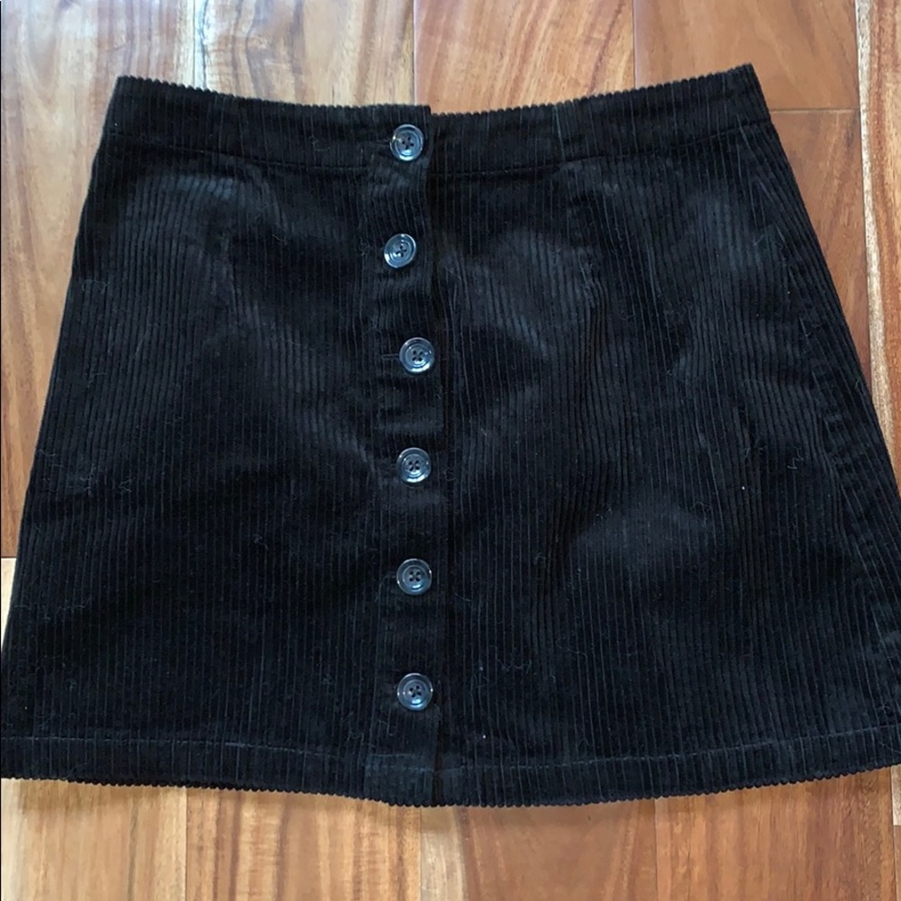 Corduroy skirt